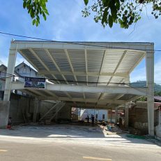 Công trình nhà tiền chế hoàn thành CĐT a Hoàng, Đức Phổ, Quảng Ngãi