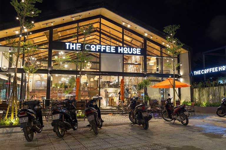 quán cafe khung thép tiền chế đẹp