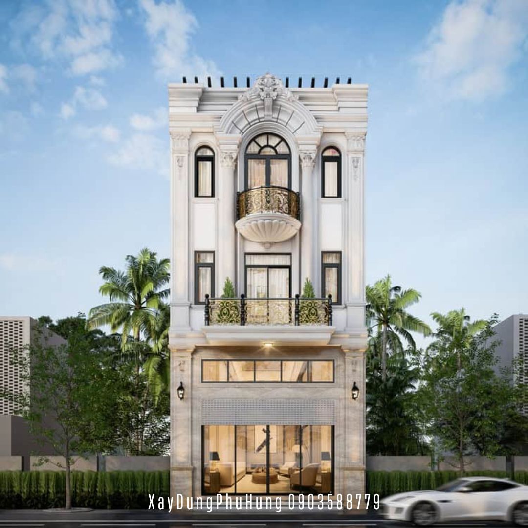 Nhà ống phong cách tân cổ điển