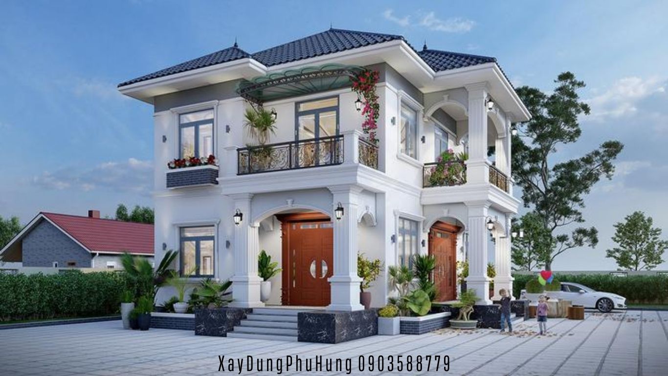 biệt thự 2 tầng