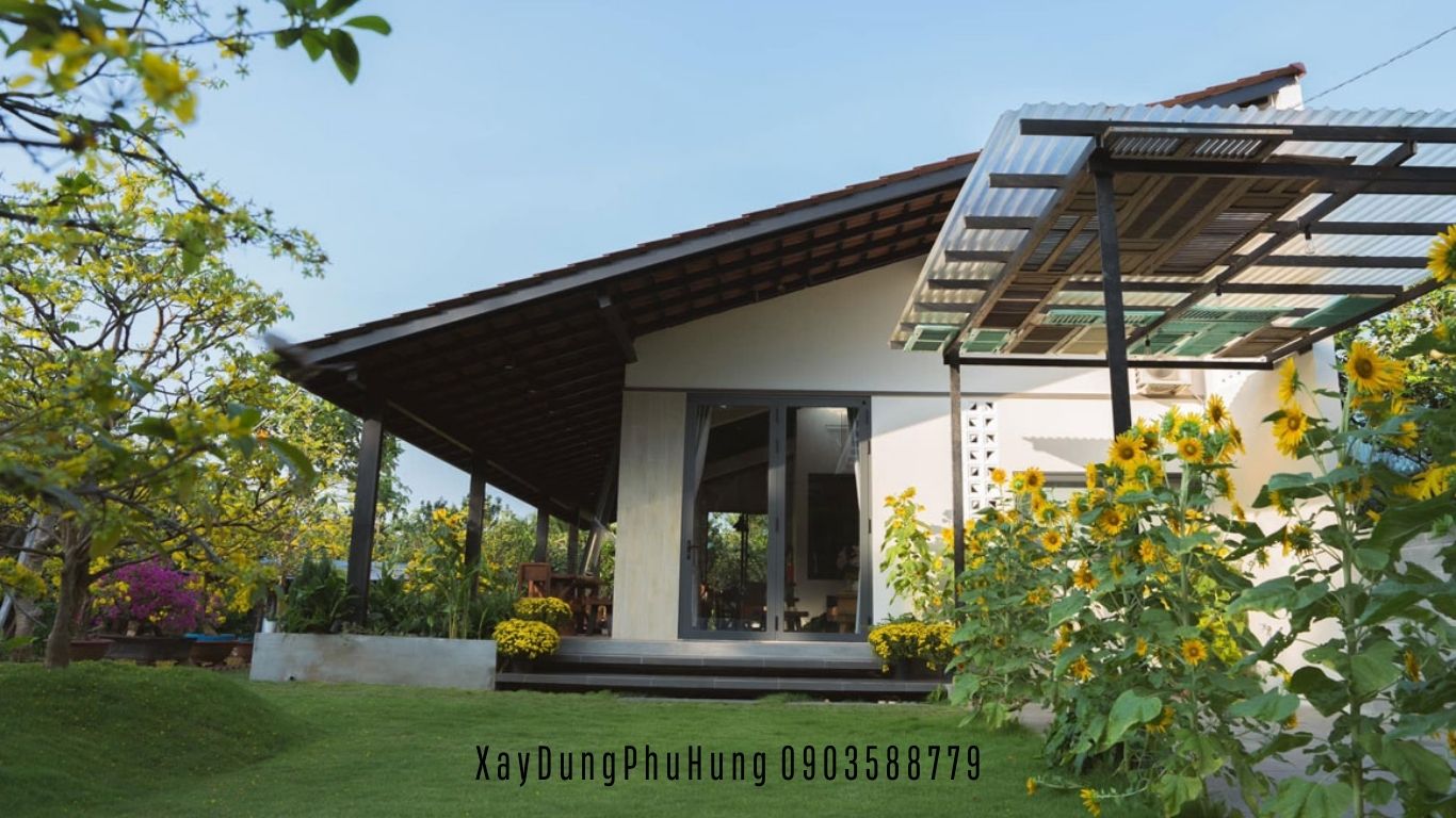 Nhà cấp 4 có sân vườn