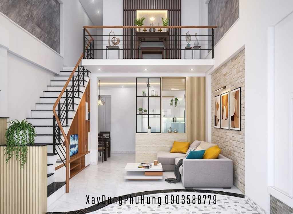 Nhà phố có gác lửng