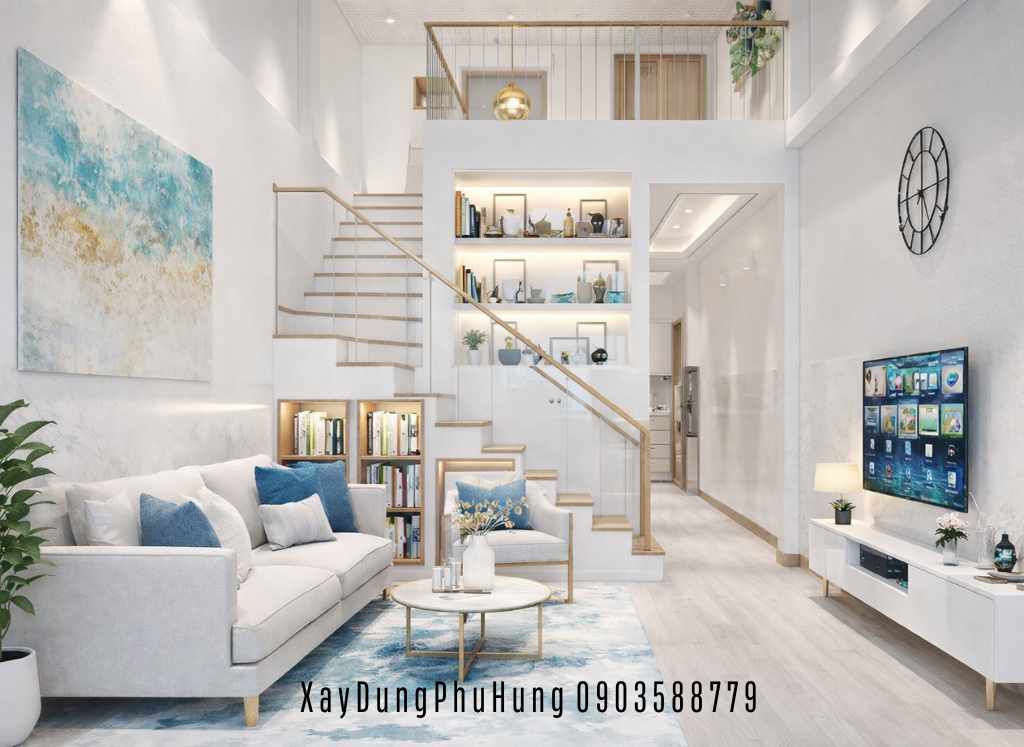 Nhà phố có gác lửng