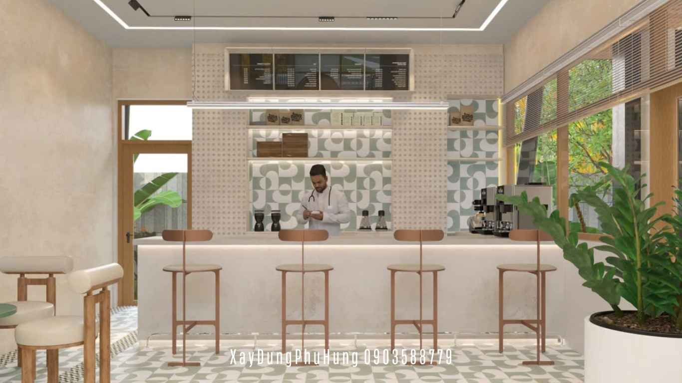 Thiết Kế Nội Thất Quán Cafe Duy Coffee Tại Phù Mỹ