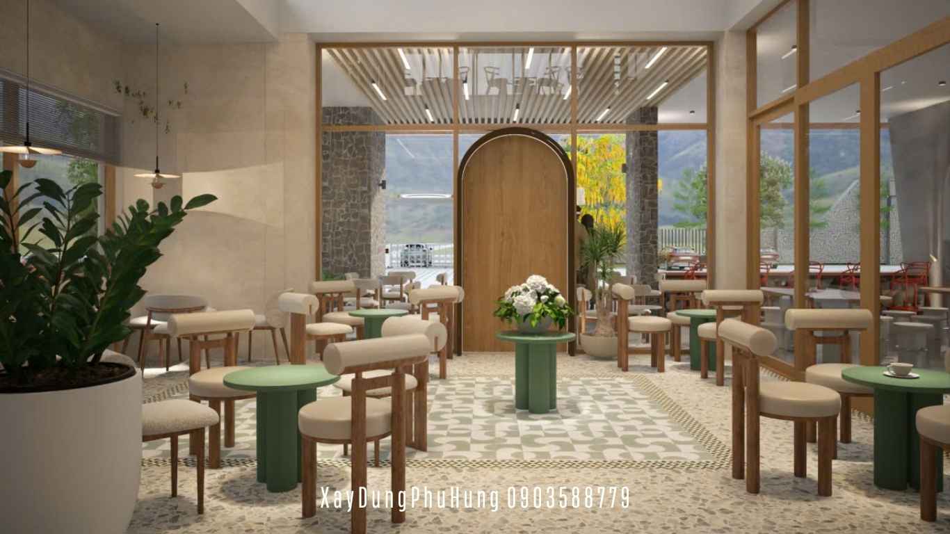 Thiết Kế Nội Thất Quán Cafe Duy Coffee Tại Phù Mỹ