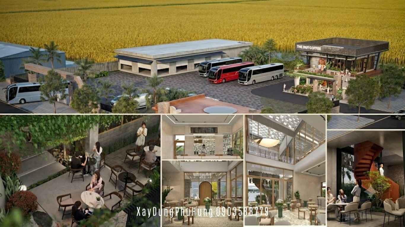 Thiết Kế Nội Thất Quán Cafe Duy Coffee Tại Phù Mỹ