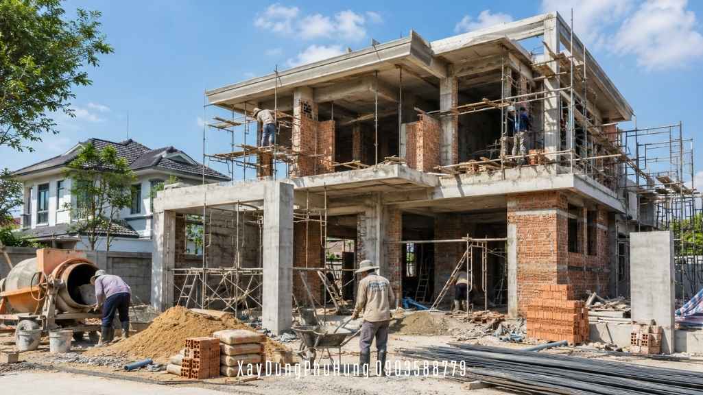 xây nhà trọn gói