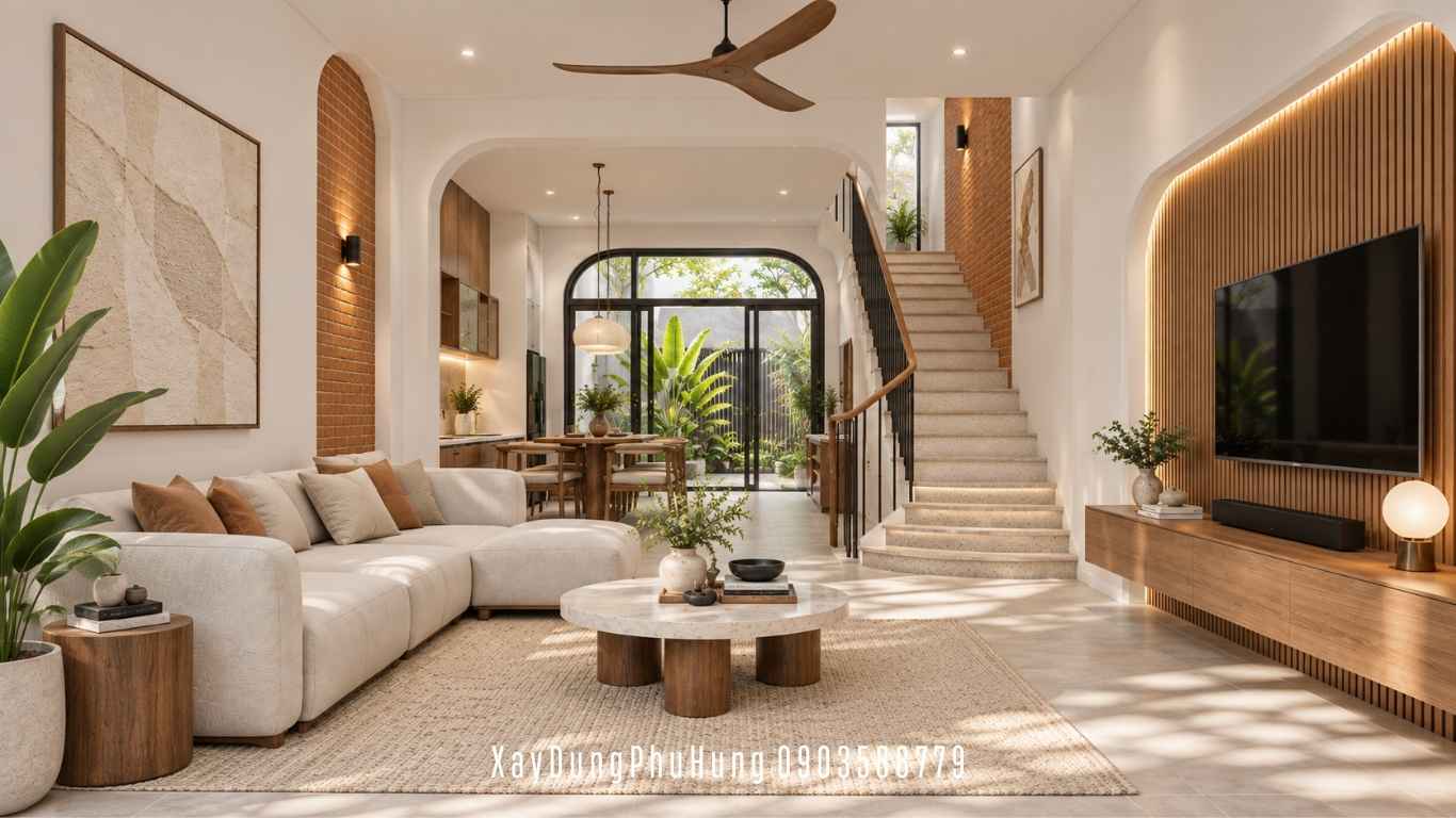 Nhà Phố 3 Tầng