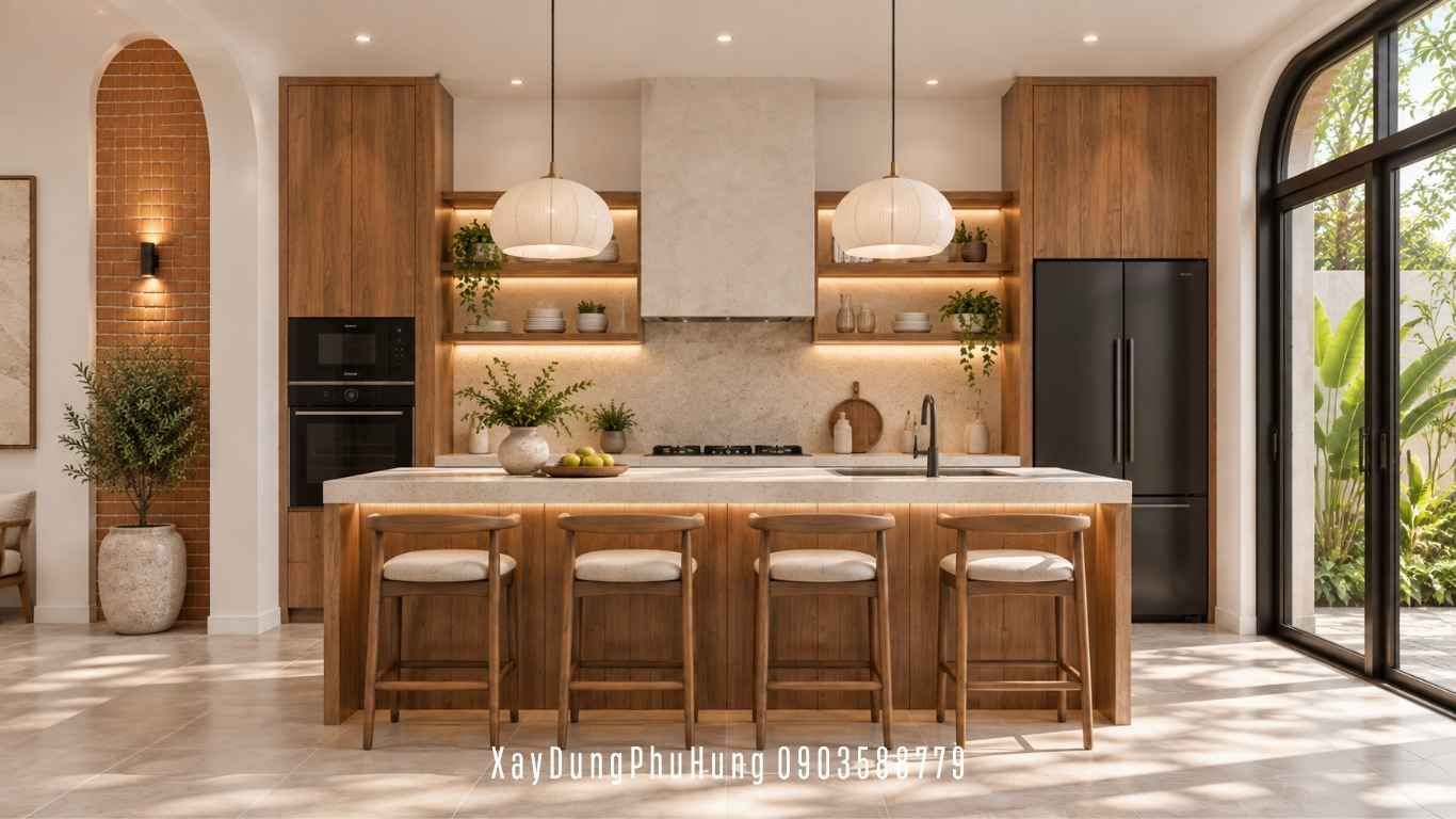 Nhà phố 3 tầng