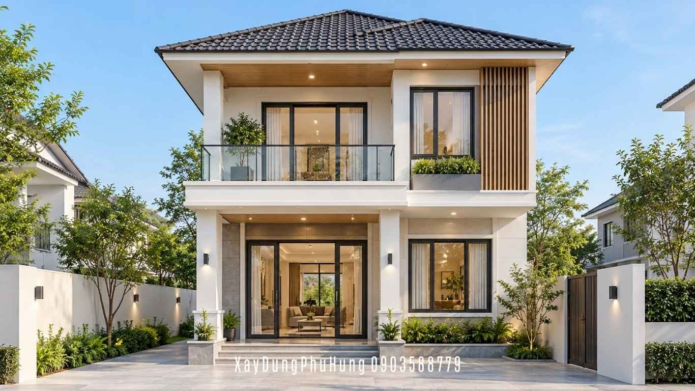 nhà 2 tầng
