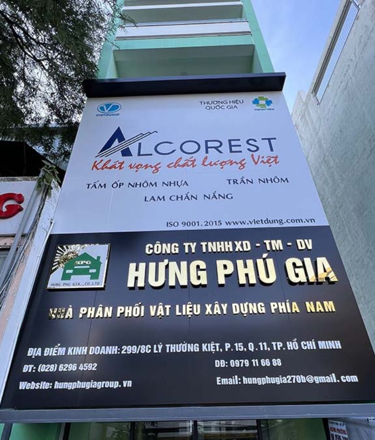Hưng Phú Gia Group - Địa chỉ cung cấp vật liệu uy tín tại TPHCM