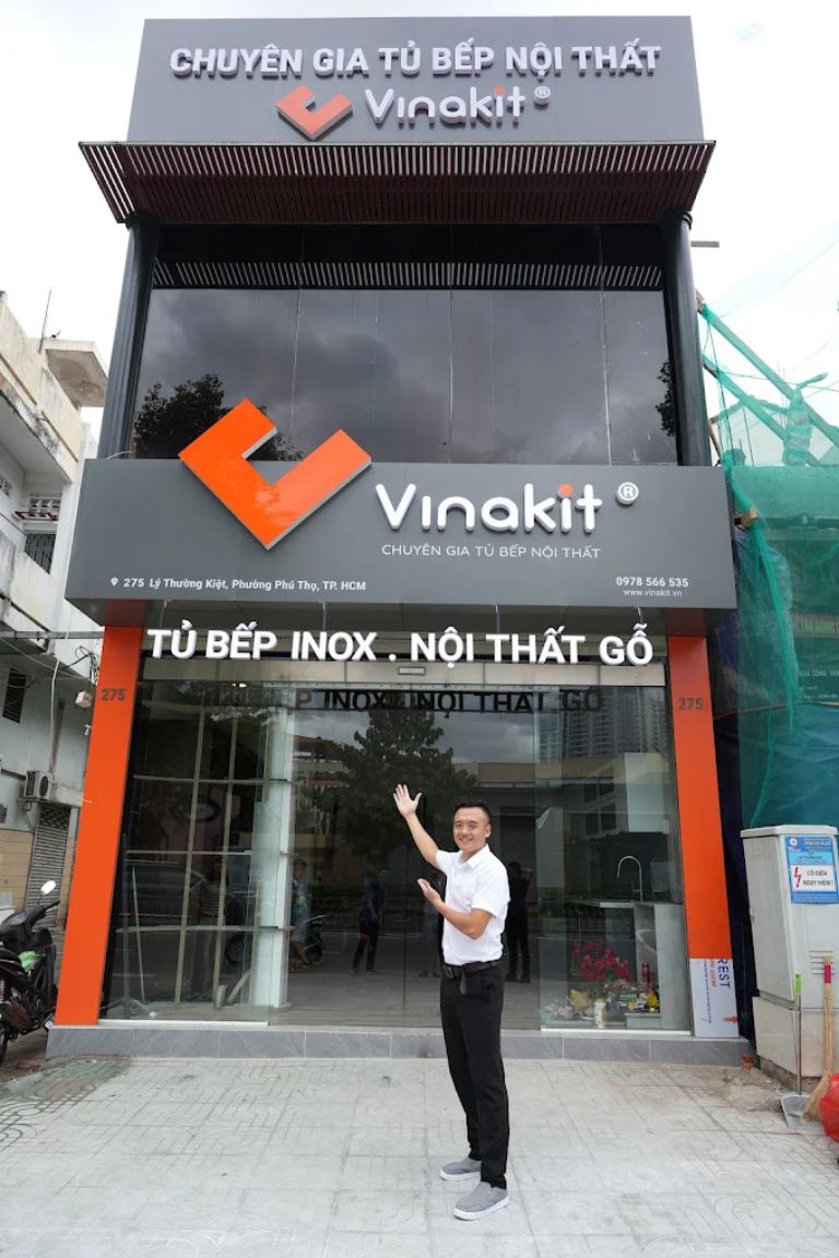 Showroom tủ bếp Vinakit tại TPHCM