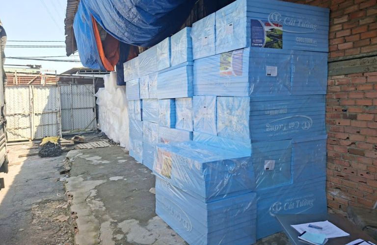 Tấm xốp XPS cho công trình được cung cấp bởi Hưng Phú Gia Group