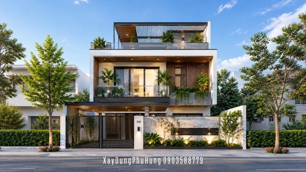 Nhà Phố 5x20m