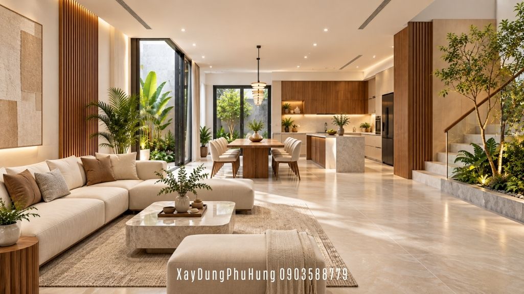 nhà phố 5x20m